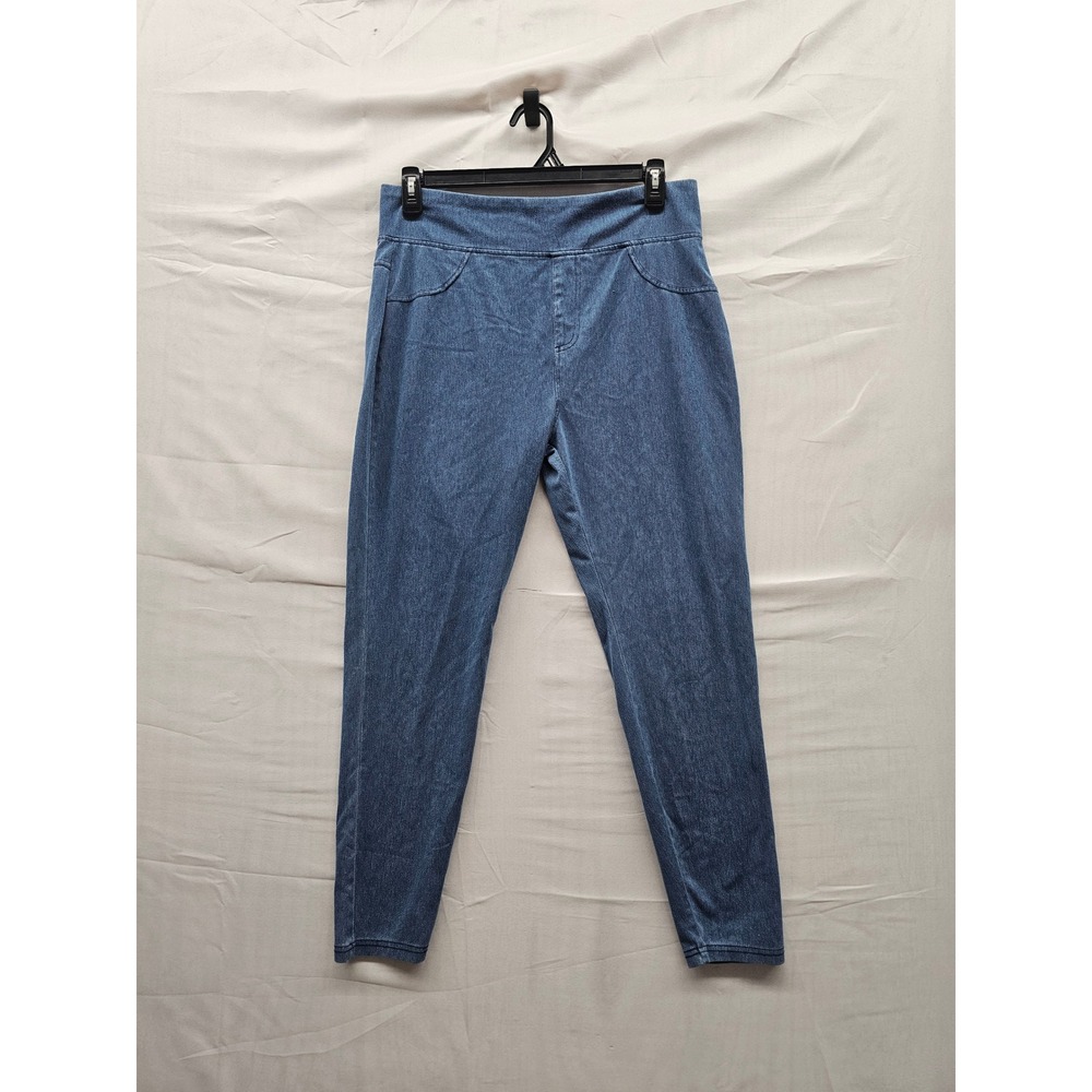 A New Day Womens High Rise Jeggings Blue Cotton Blend Stretch Casual Size XL